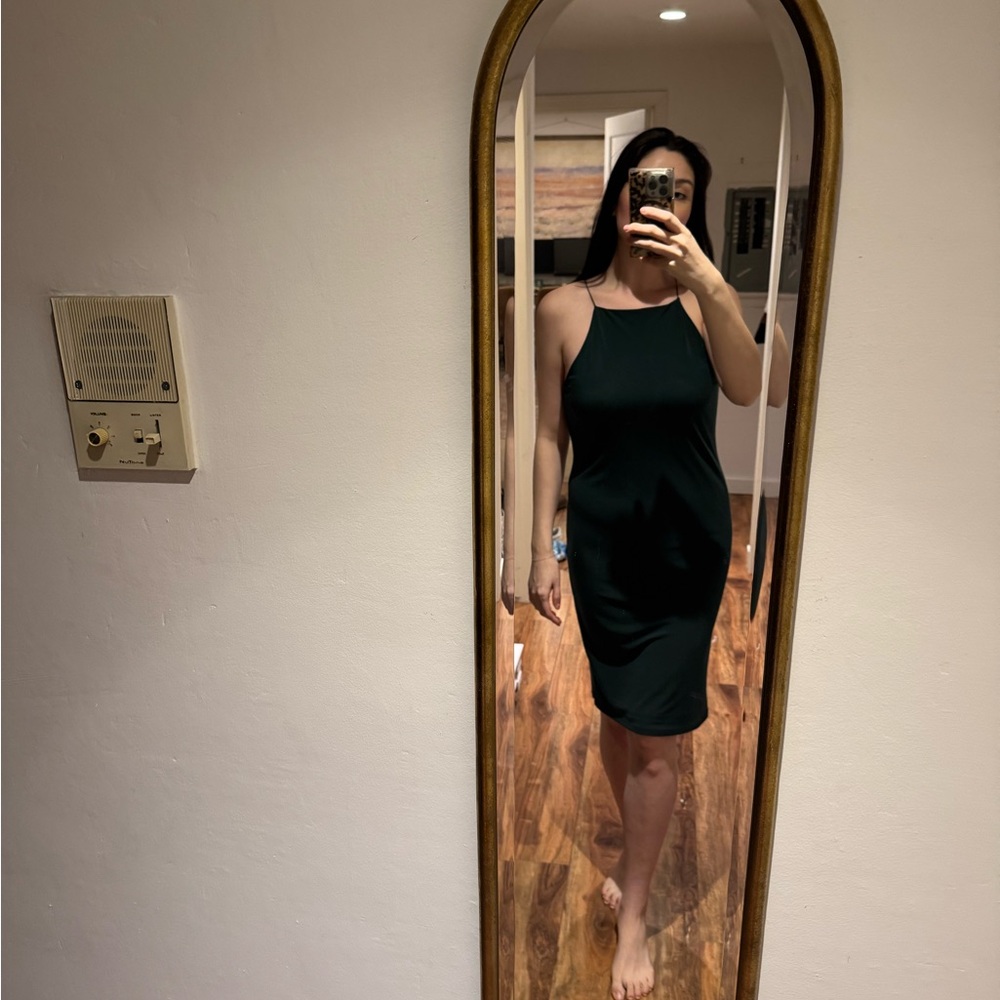 Forever 21 green Midi Dress